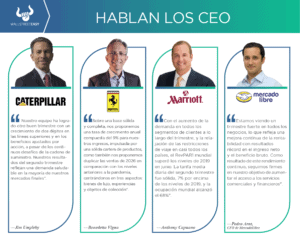 Nuevos reportes trimestrales de Alibaba, Caterpillar, Ferrari, Marriott, MercadoLibre y Uber