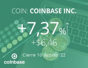 Coinbase en alza pese a caída en sus ingresos y una pérdida de $1000 M