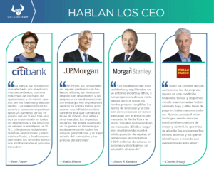 Nuevos reportes trimestrales de BlackRock, CitiGroup, Delta Airlines, J.P. Morgan, Morgan Stanley y Wells Fargo