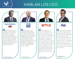 Nuevos reportes trimestrales de Bank of America, Goldman Sachs, Netflix, Procter & Gamble, Tesla y United Airlines