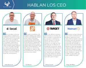 Nuevos reportes trimestrales de Alibaba, d•local, Home Depot, Nvidia, Target y Walmart