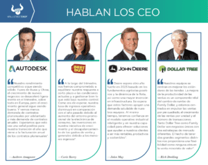 Nuevos reportes trimestrales de Autodesk, Best Buy, Deere, Dollar Tree, HP y Smucker’s