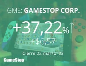 Las acciones de GameStop se disparan tras publicar su primer beneficio trimestral en dos años