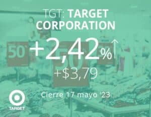 Suben las acciones de Target