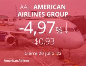 American Airlines eleva su previsión de beneficios para 2023