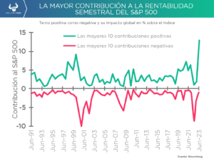 Pocos valores han dominado el mercado en 2023, ¿por qué?