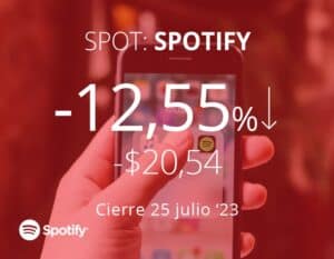 Caen las acciones de Spotify por baja de ingresos y debilidad de las previsiones