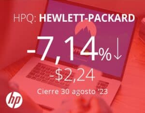 Caen las acciones de HP tras no alcanzar las estimaciones de ingresos